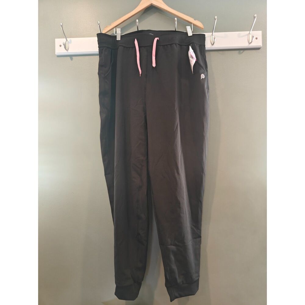 popfit classic jogger black and pink  5x